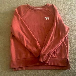 VS pink sweatshirt